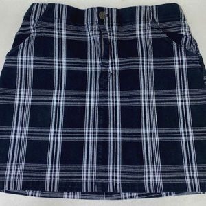 Hollister Stripped Black & White Skirt (Size M)